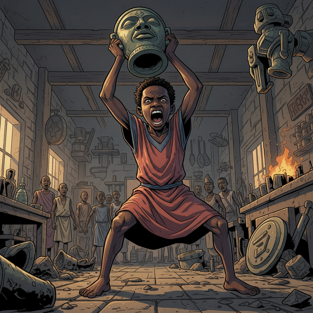 The Sculptor Who Smashed His Work — illustration 8