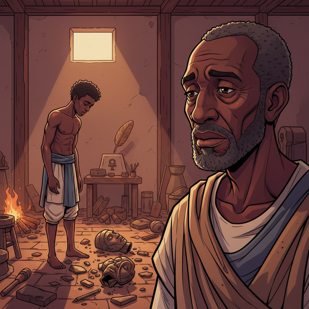 The Sculptor Who Smashed His Work — illustration 10