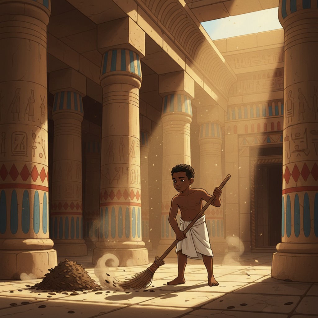 The Son Who Would Not Sweep — illustration 11