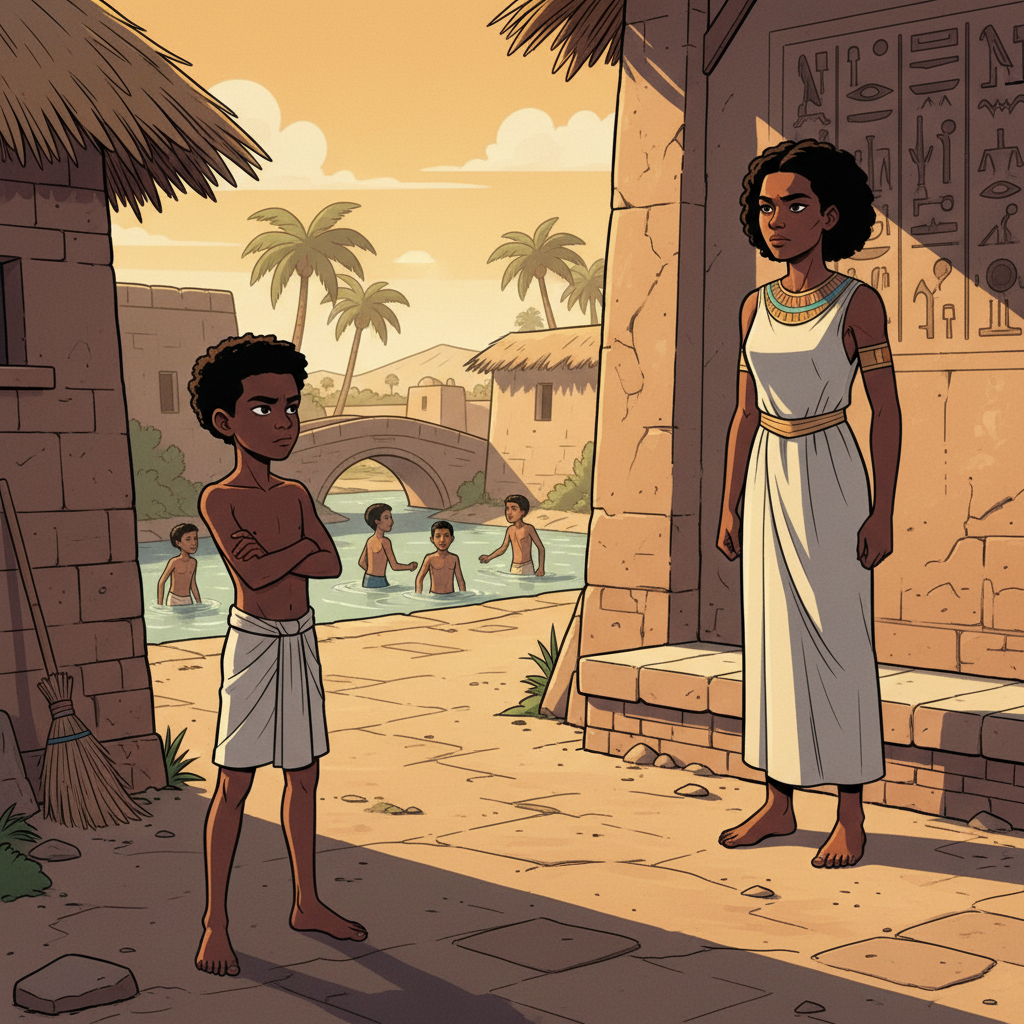 The Son Who Would Not Sweep — illustration 4