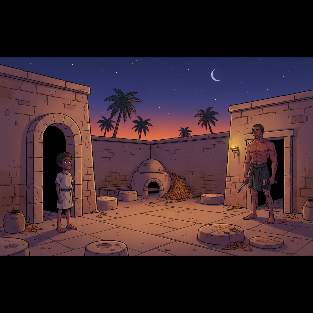 The Son Who Would Not Sweep — illustration 7