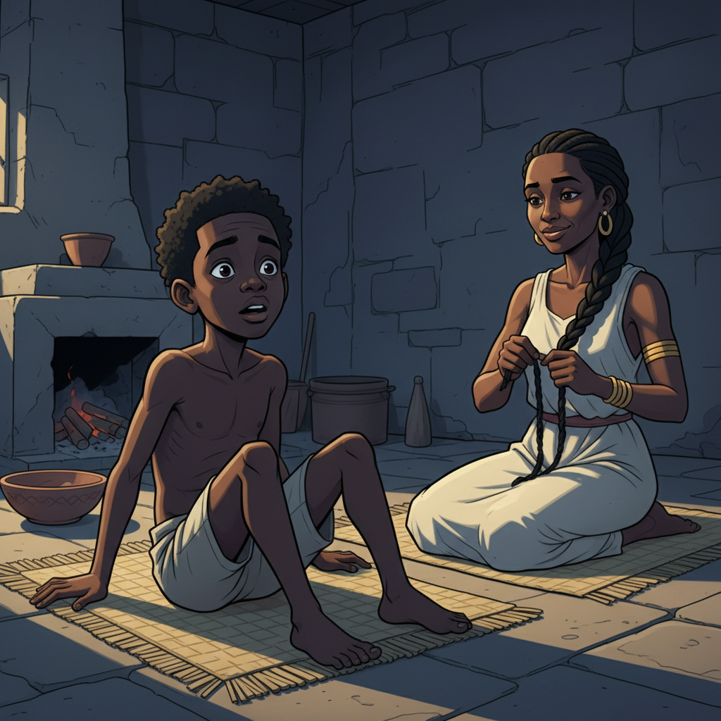 The Son Who Would Not Sweep — illustration 9