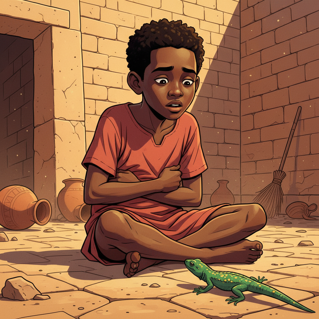 The Son Who Would Not Sweep — illustration 10