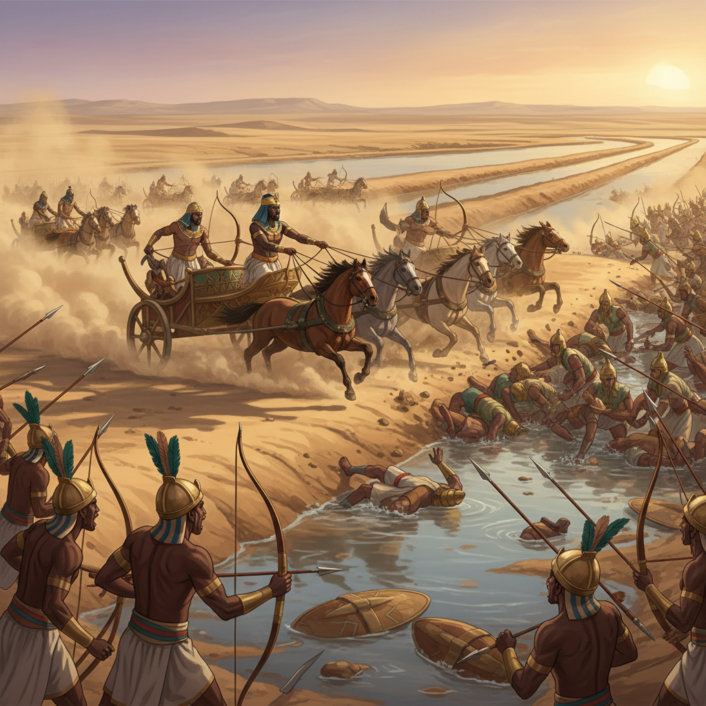 Taharqa's March — illustration 19
