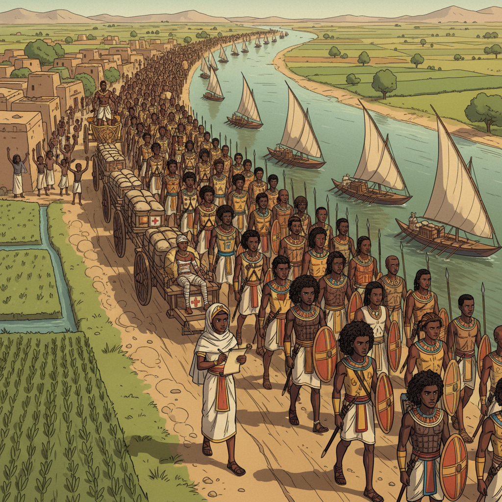 Taharqa's March — illustration 9
