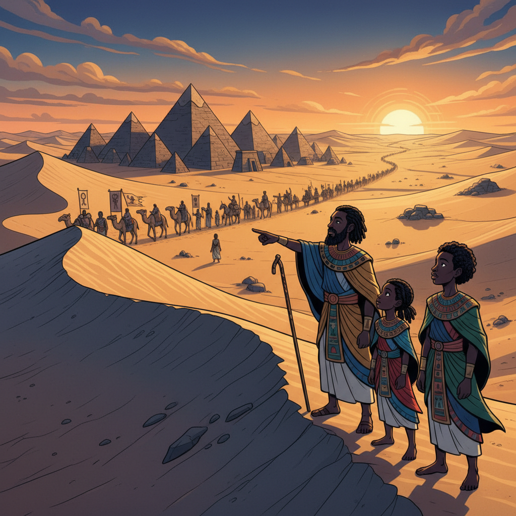 The Pyramids of Nuri — illustration 1