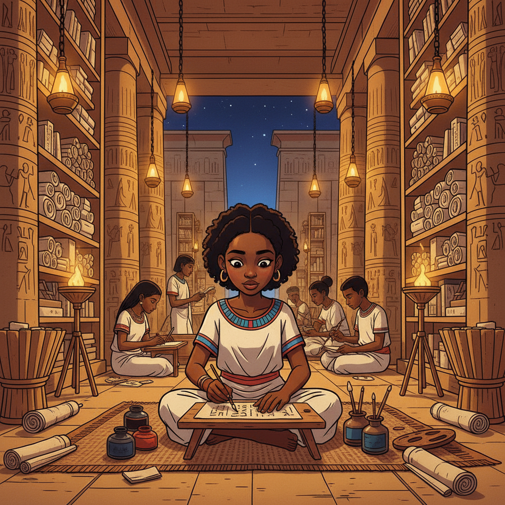 The Stone That Saved the Words — illustration 2