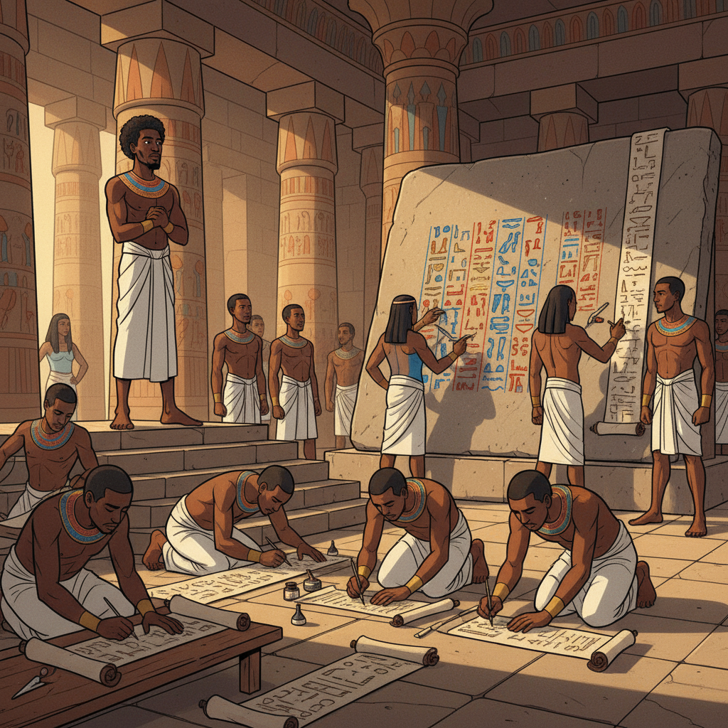 The Stone That Saved the Words — illustration 13