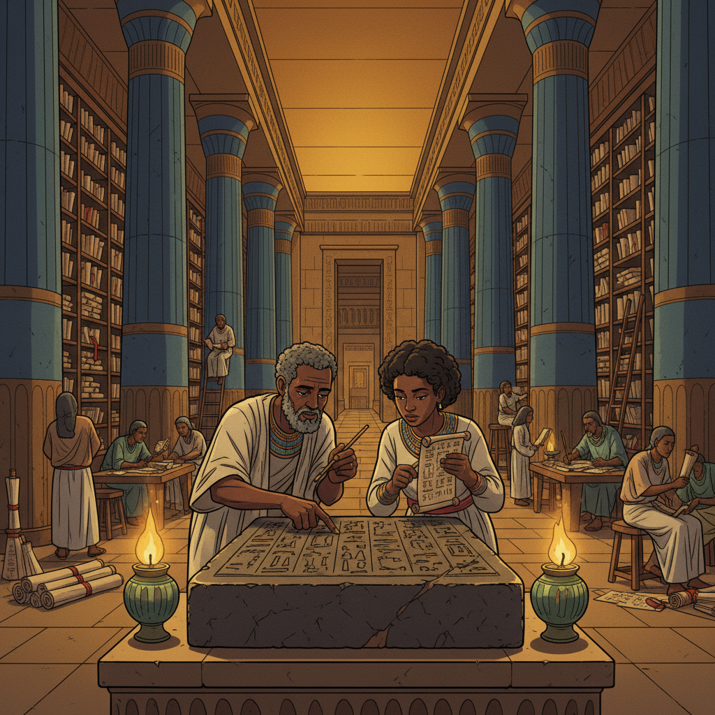 The Stone That Saved the Words — illustration 19