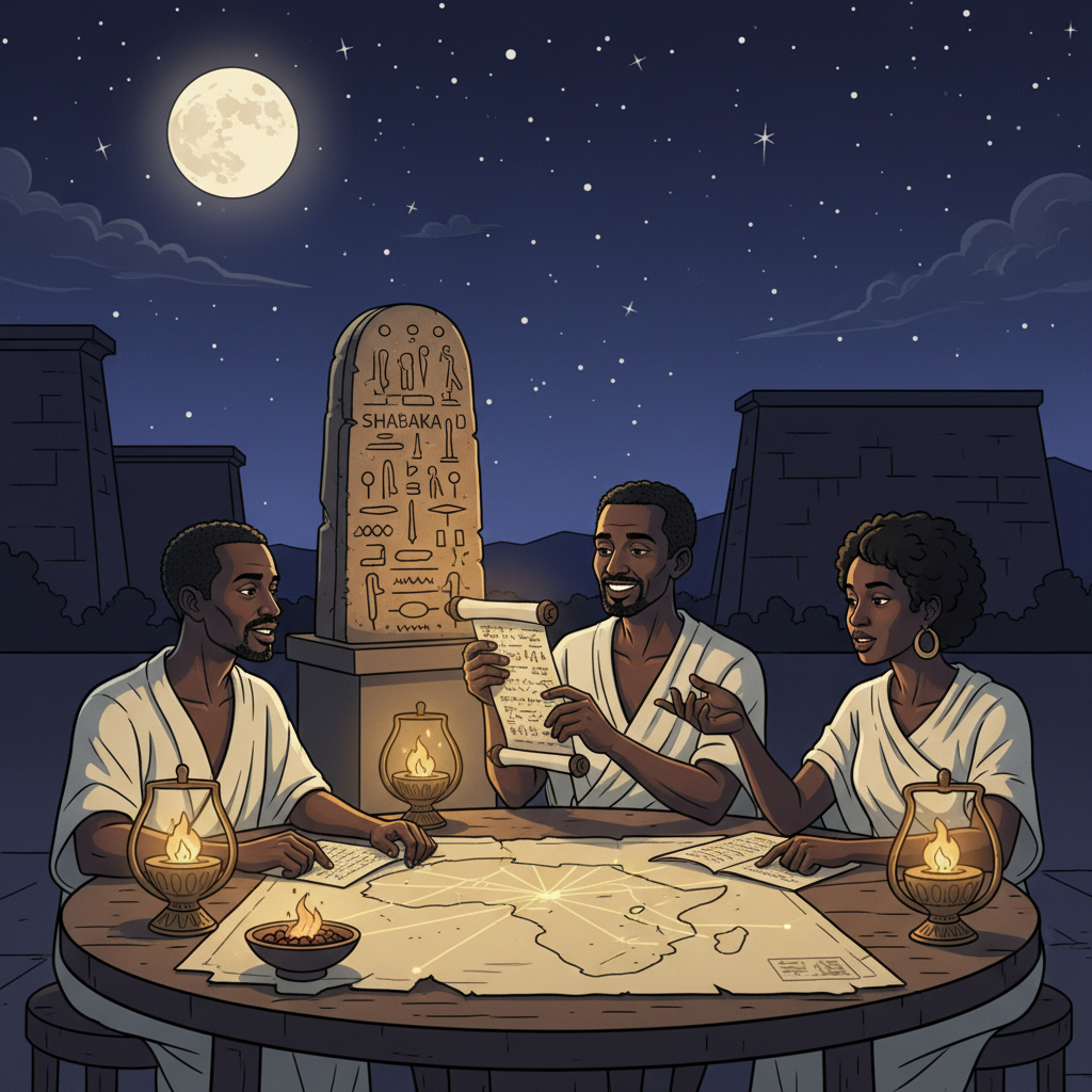 The Stone That Saved the Words — illustration 21