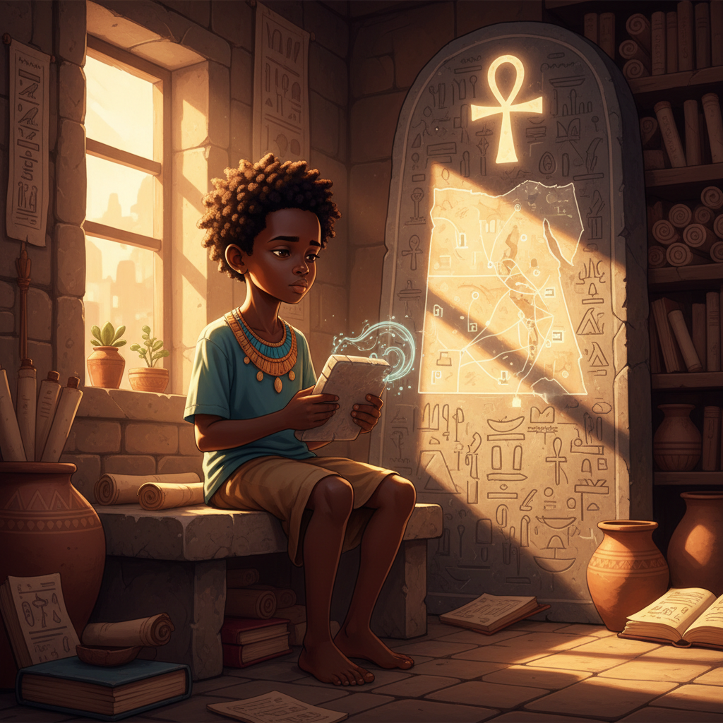 The Stone That Saved the Words — illustration 22