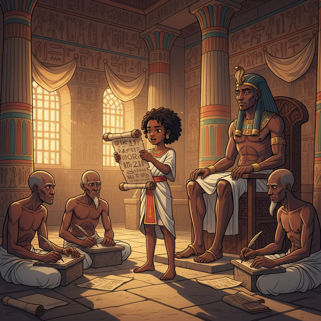 The Stone That Saved the Words — illustration 9