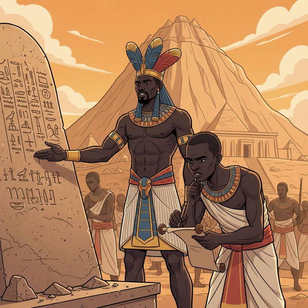 The Great Triumphal Stele: A Reunion of Maat — illustration 13