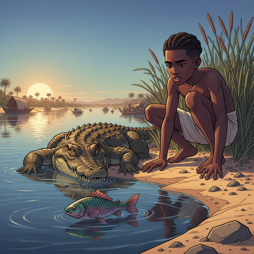 The Two Crocodiles — illustration 13