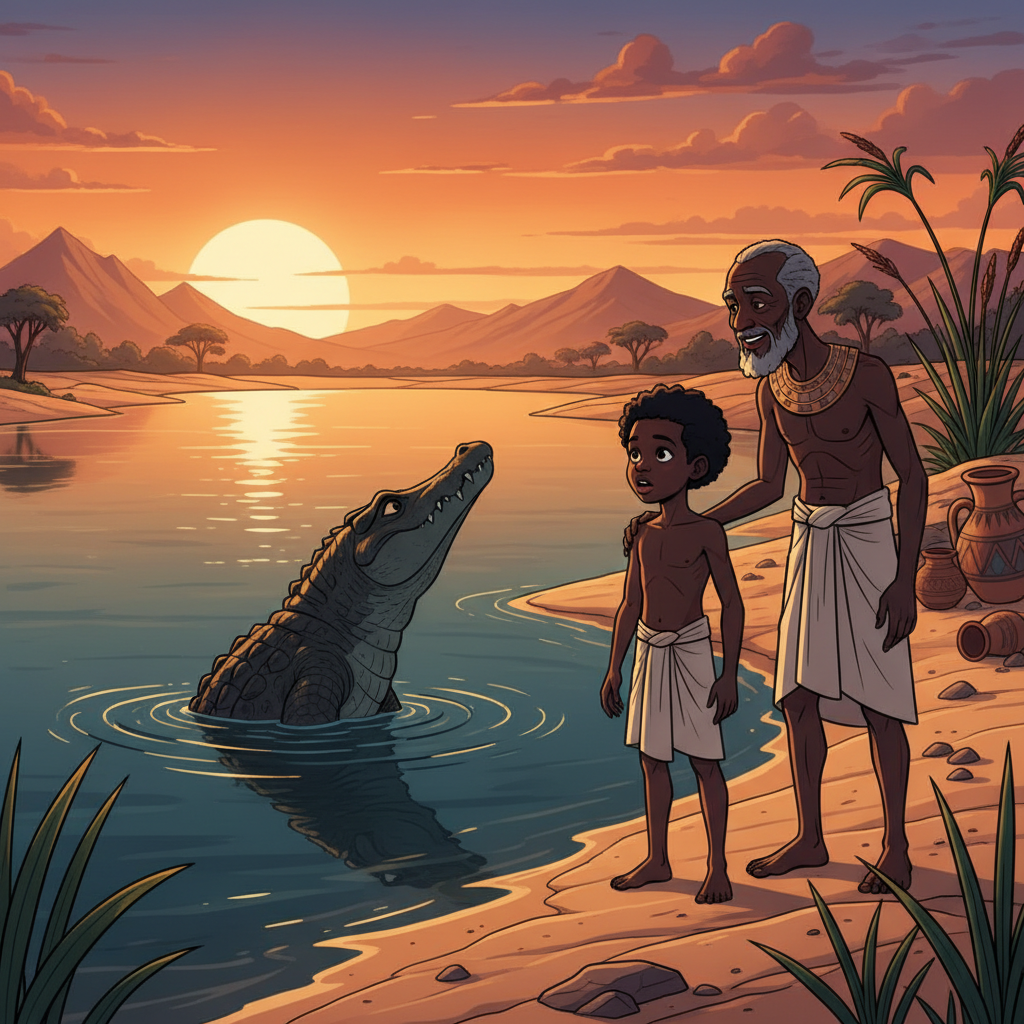 The Two Crocodiles — illustration 15