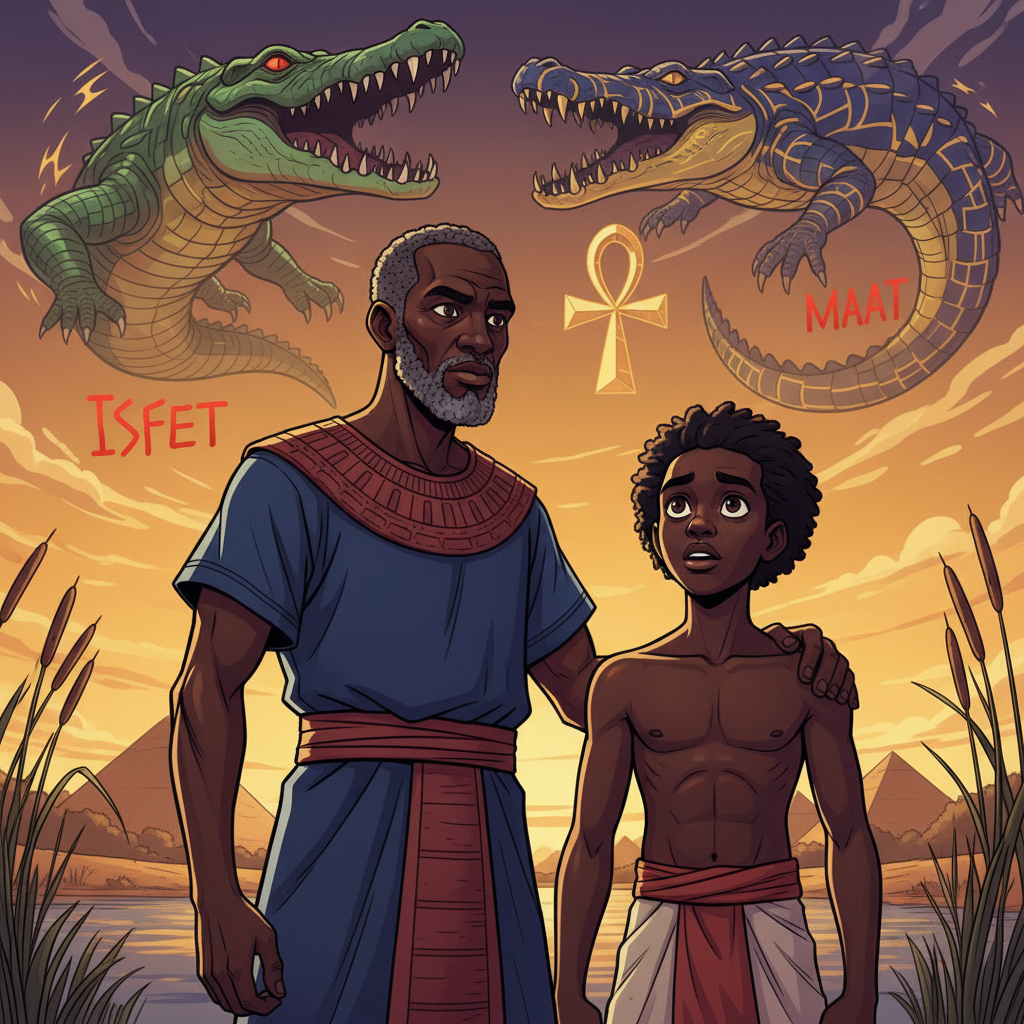 The Two Crocodiles — illustration 17