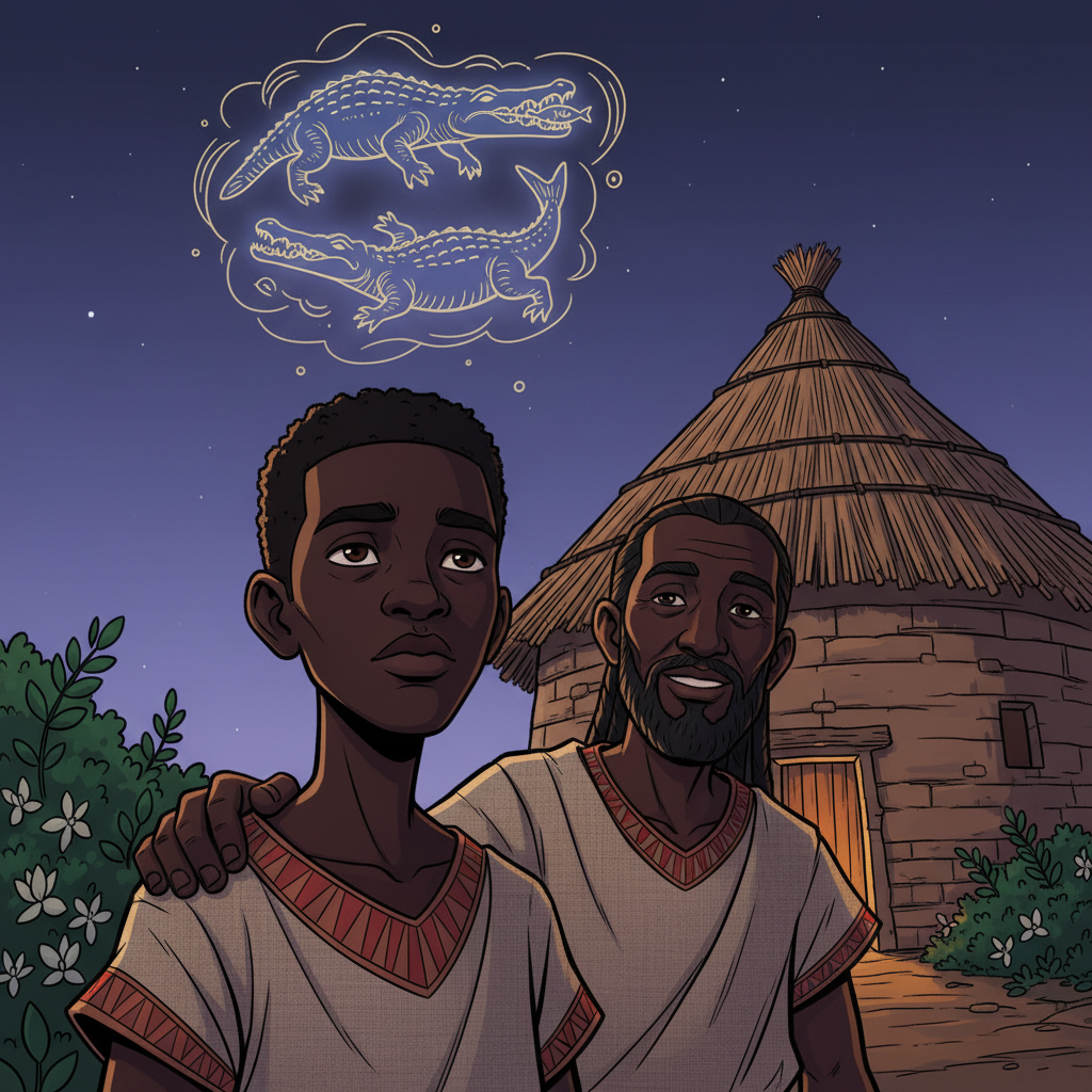 The Two Crocodiles — illustration 22
