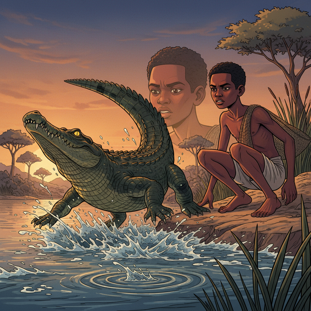 The Two Crocodiles — illustration 8