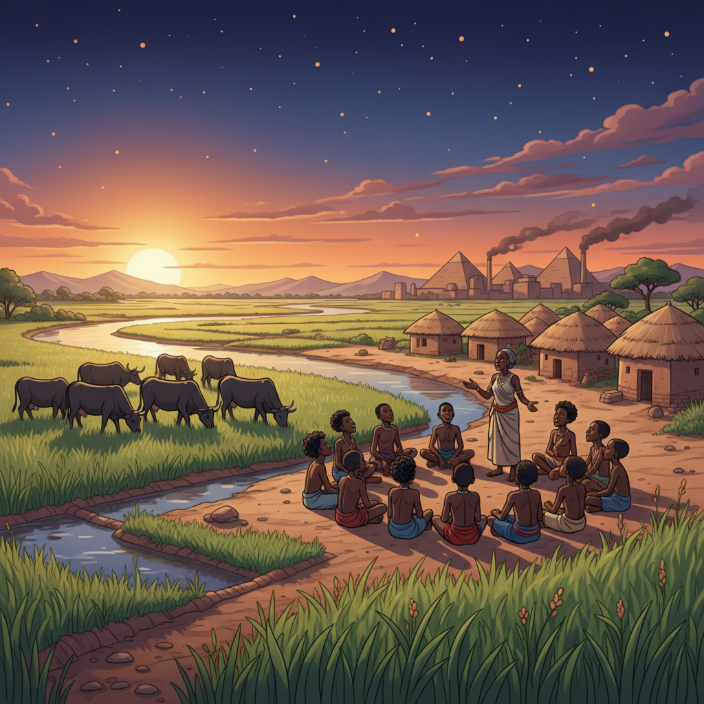 The Village That Remembered — illustration 1