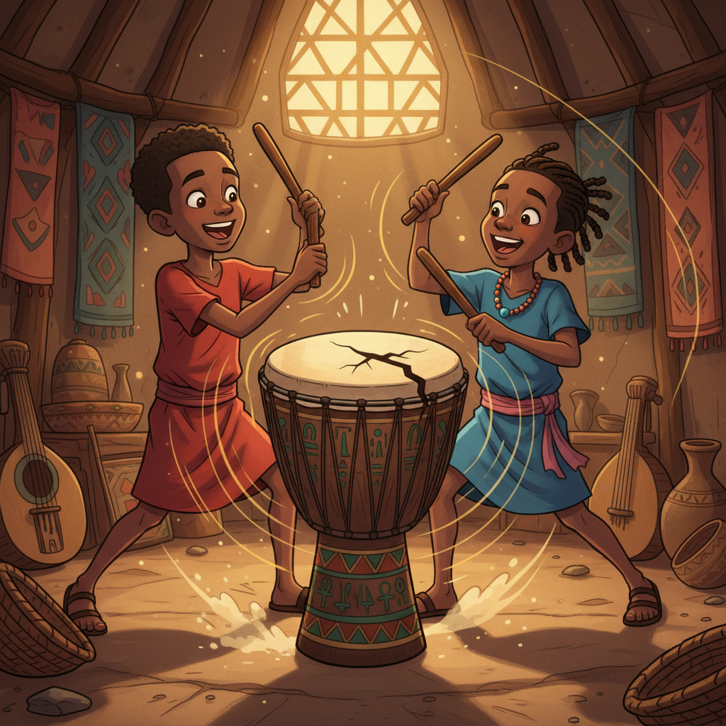 Who Broke the Drum? — illustration 3