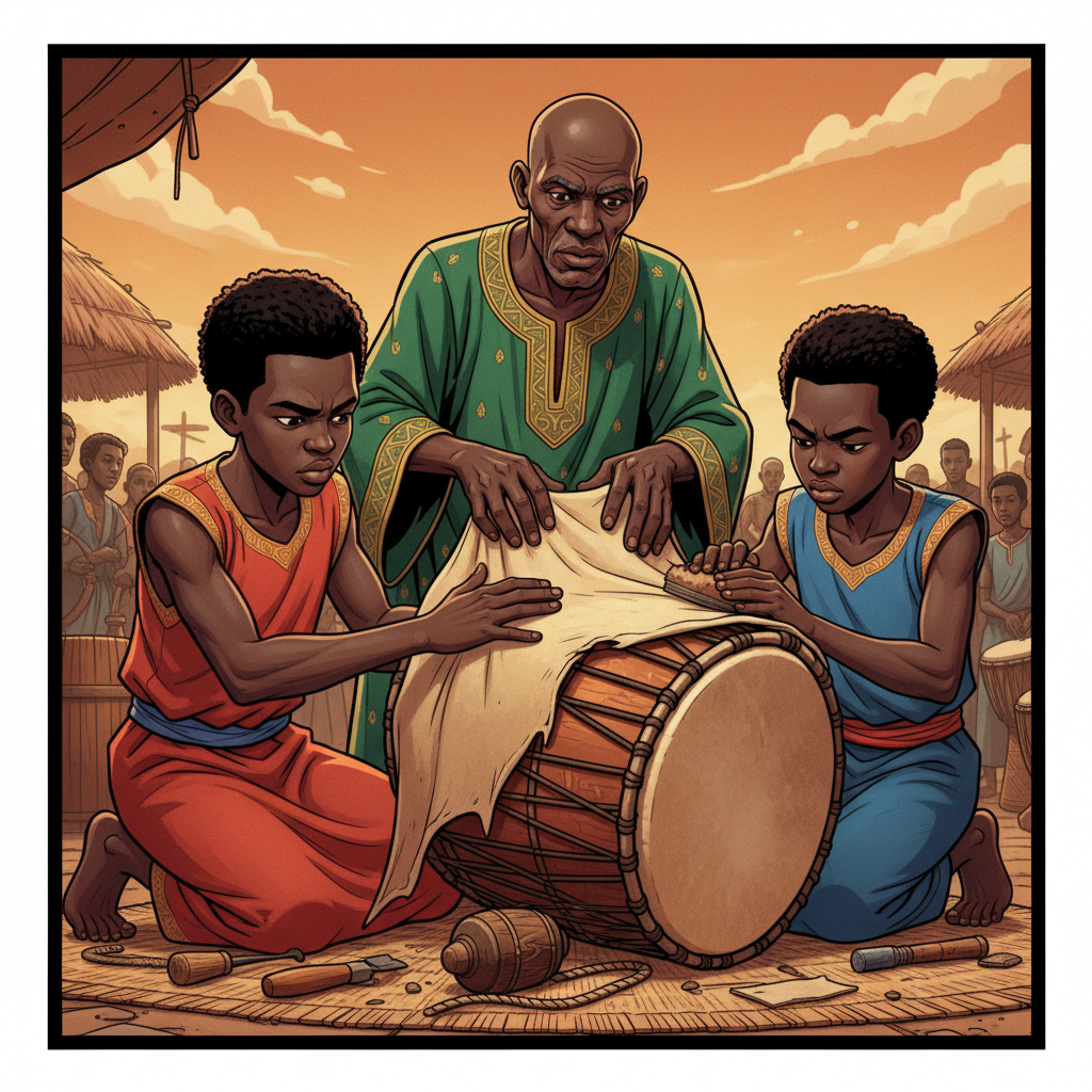 Who Broke the Drum? — illustration 7
