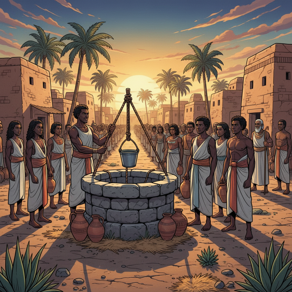 The Witness at the Well — illustration 1