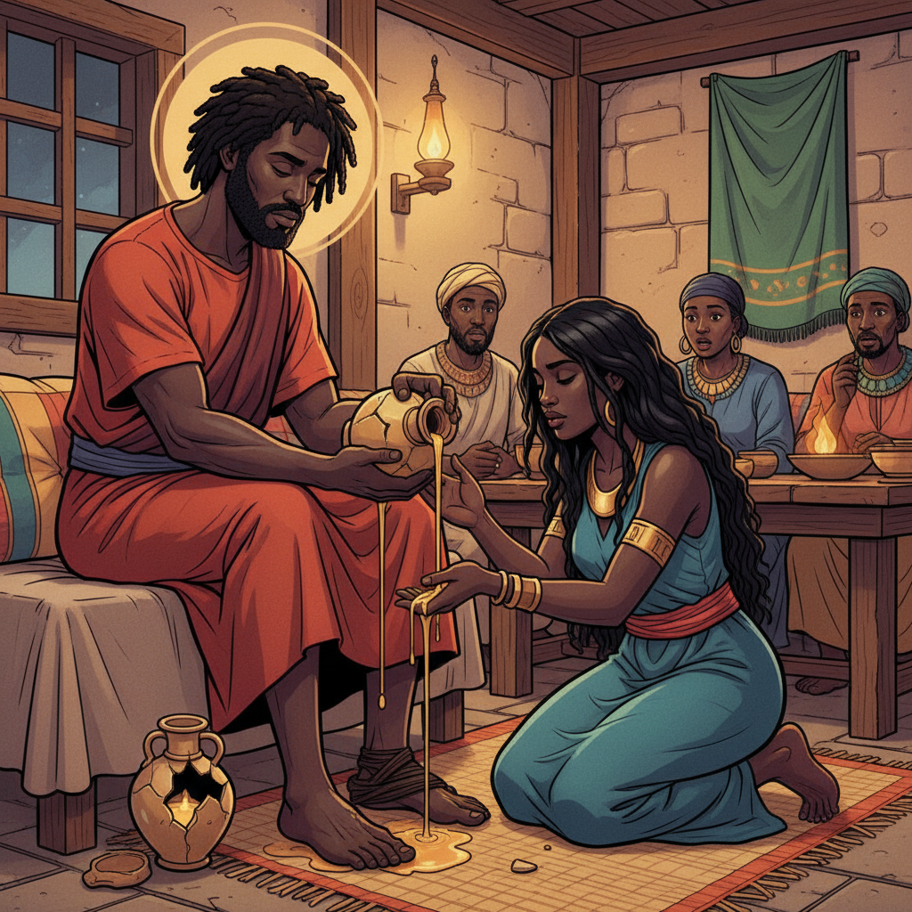 The Anointing at Bet-Anya — illustration 4