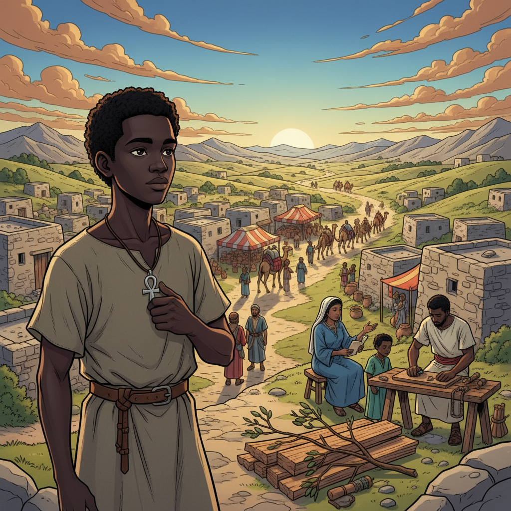The Apprentice at the Temple of On — illustration 1