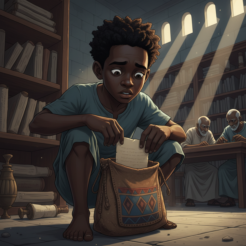 Before Pilatos and Kayafa — illustration 18