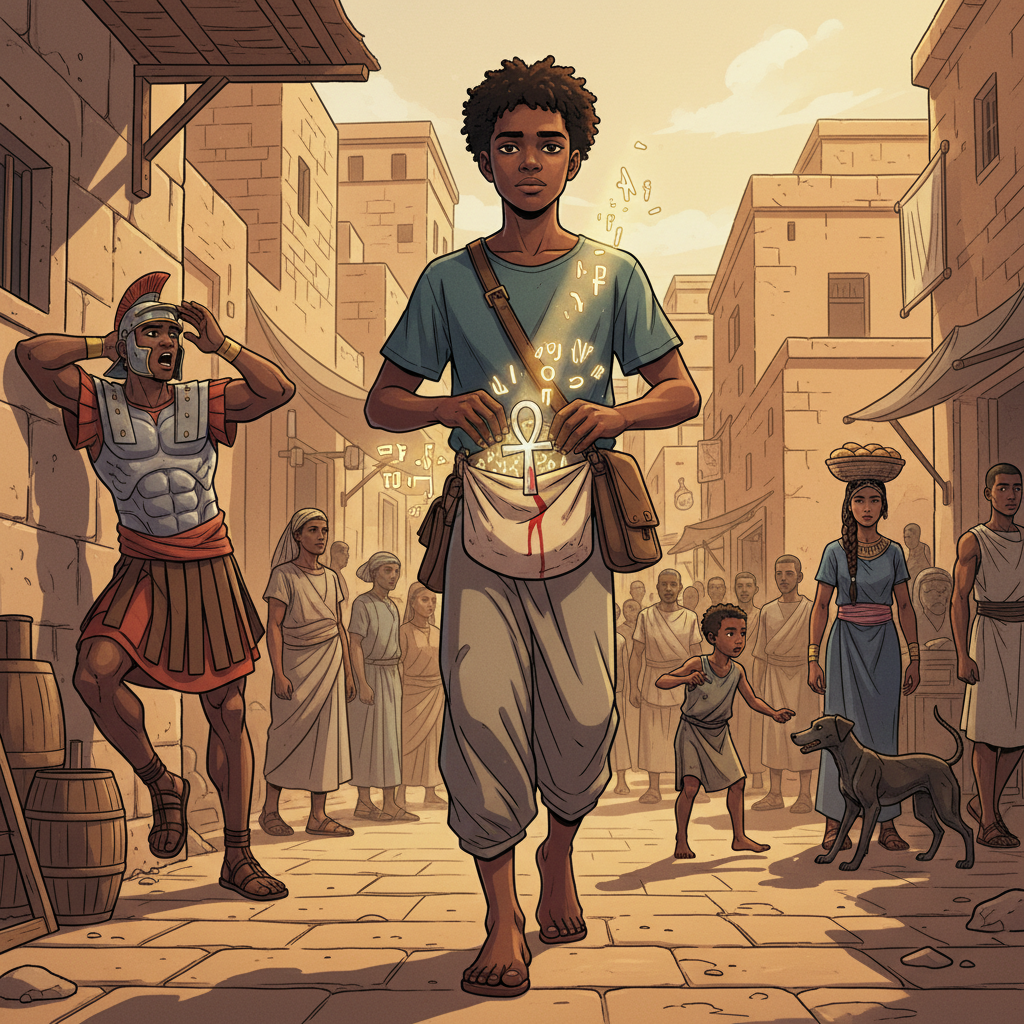 Before Pilatos and Kayafa — illustration 19