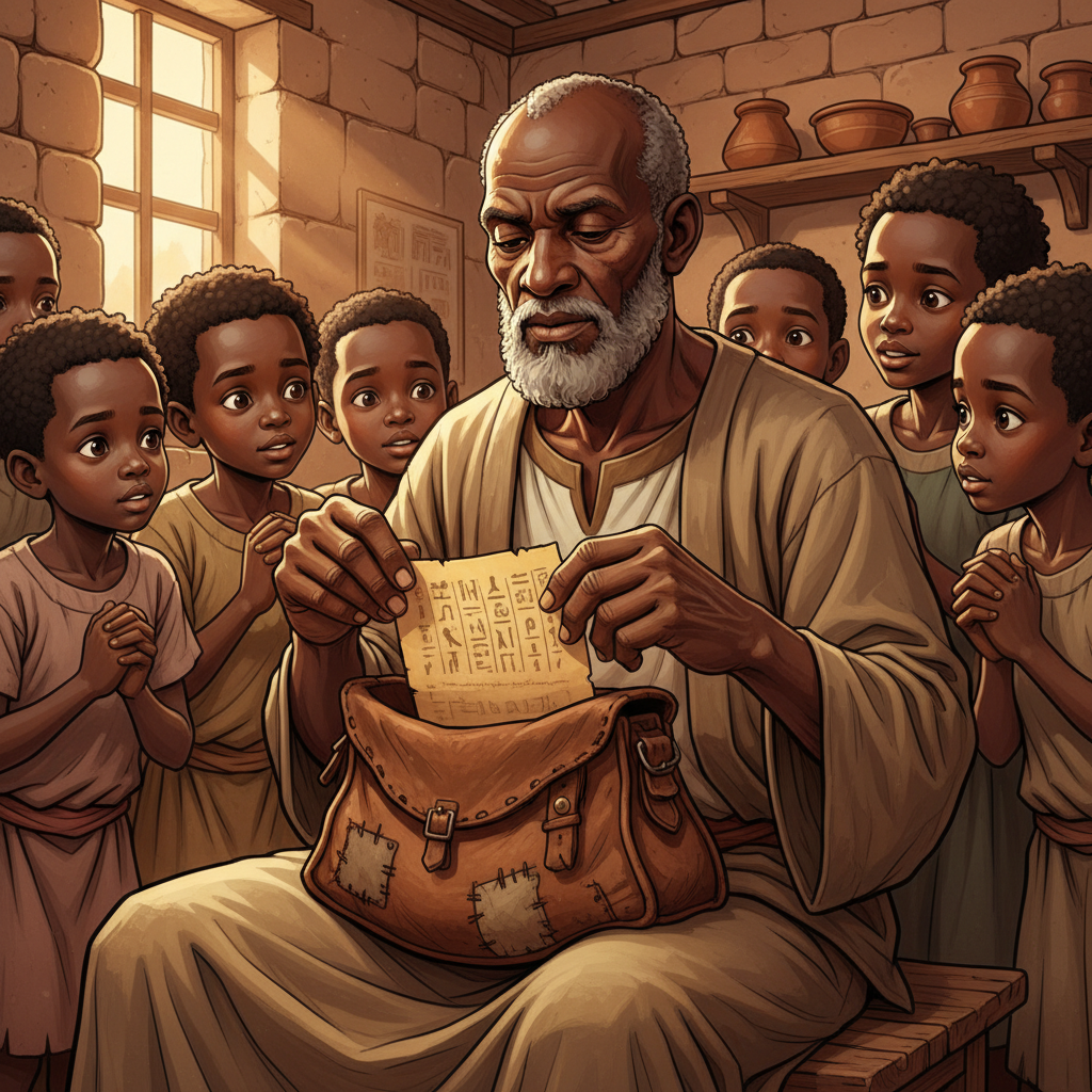 Before Pilatos and Kayafa — illustration 20