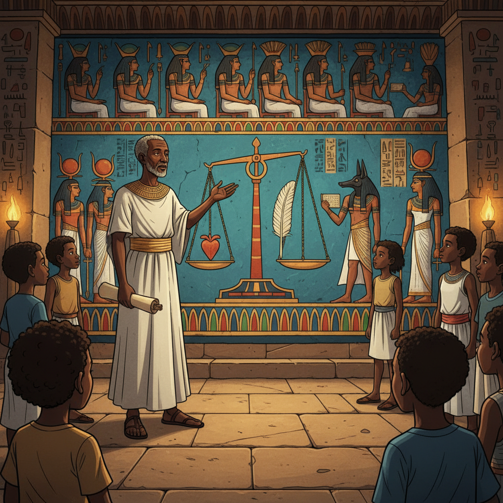 Before Pilatos and Kayafa — illustration 22
