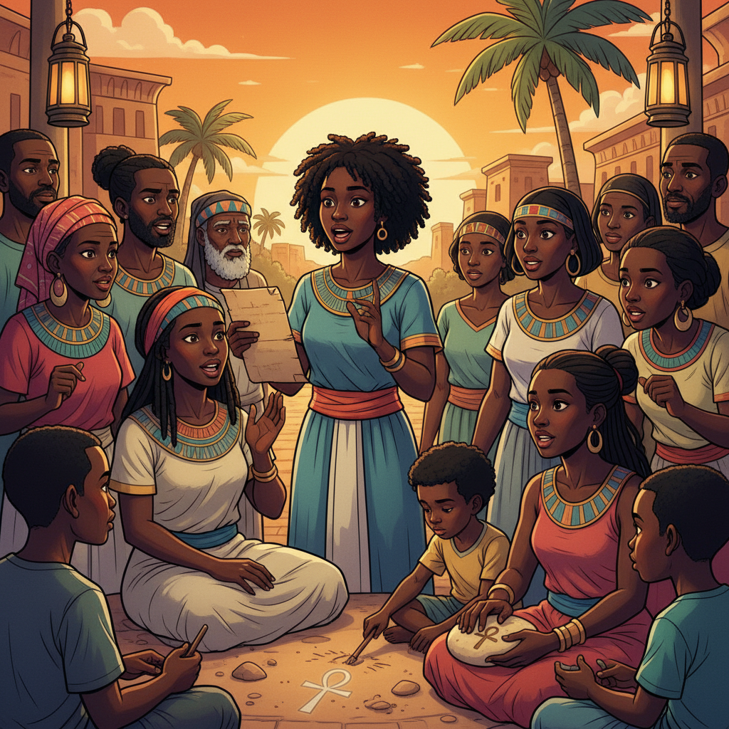 Before Pilatos and Kayafa — illustration 24