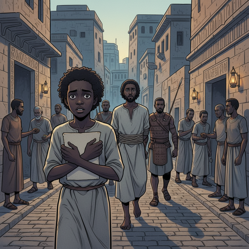 Before Pilatos and Kayafa — illustration 7
