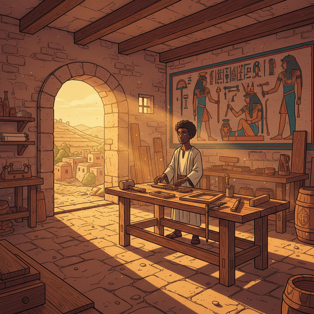 The Carpenter of Nazareth — illustration 1