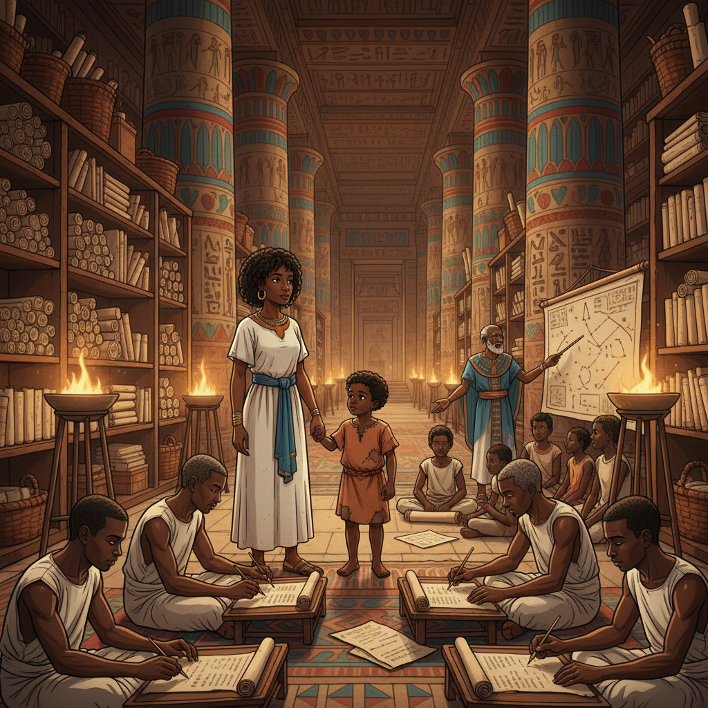 The Child Who Returned from Kemet — illustration 9