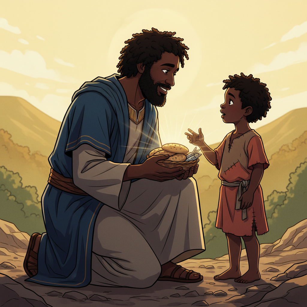 The Feeding of the Multitudes — illustration 11
