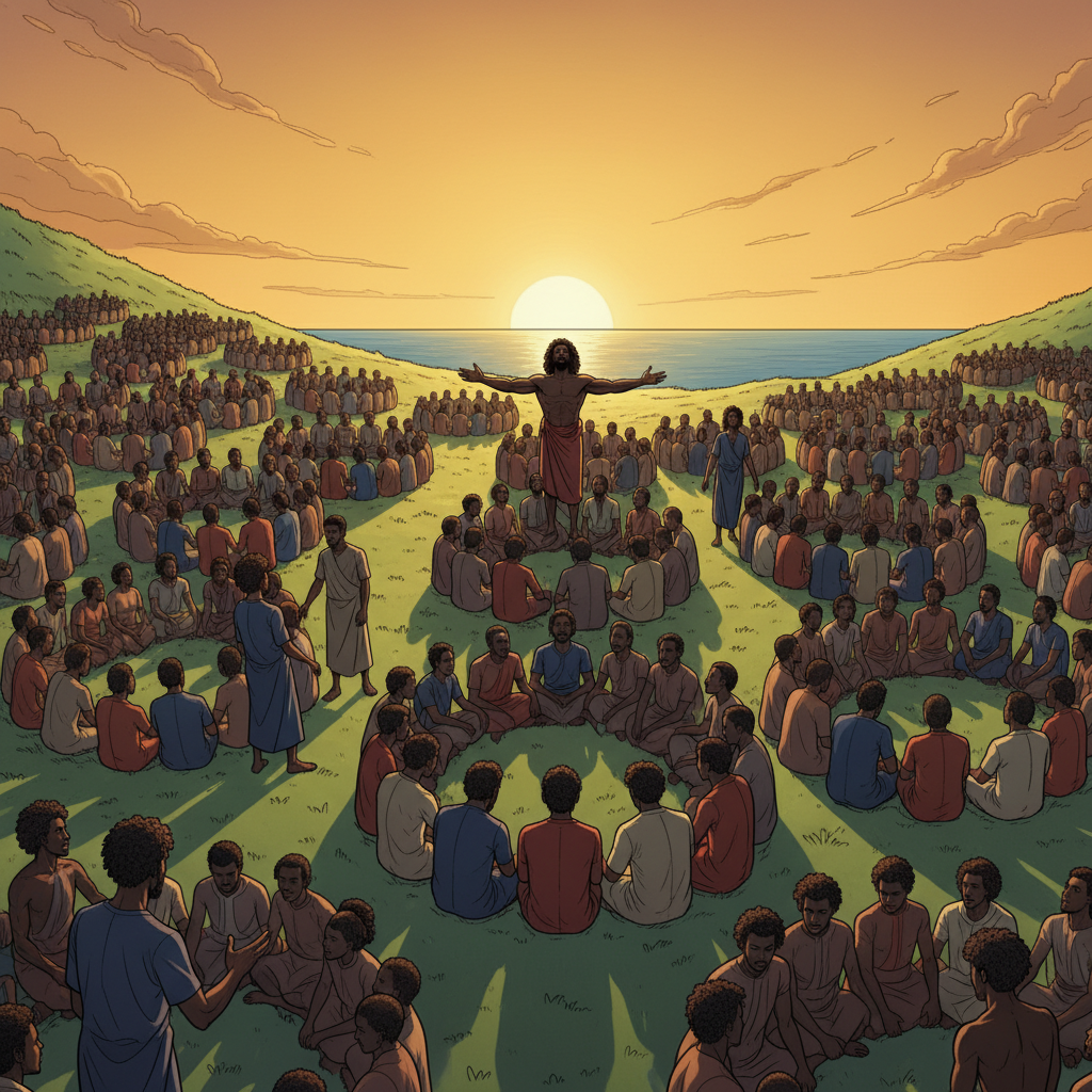 The Feeding of the Multitudes — illustration 12