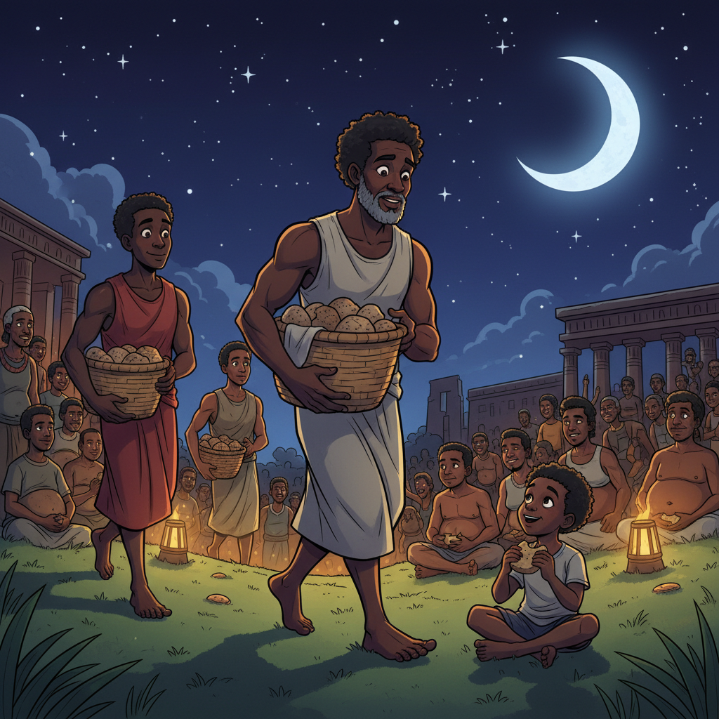The Feeding of the Multitudes — illustration 15