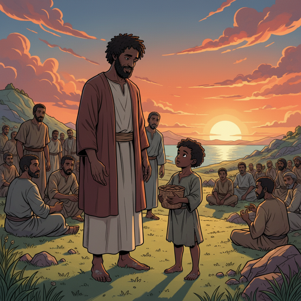 The Feeding of the Multitudes — illustration 9