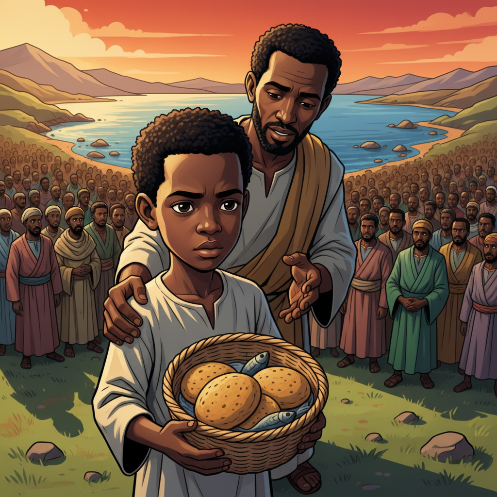 The Feeding of the Multitudes — illustration 10