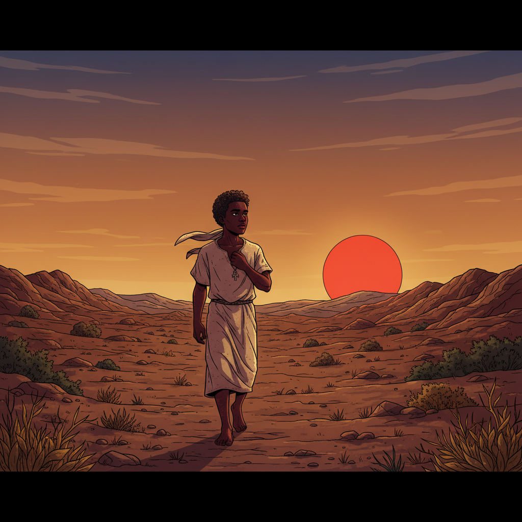 The Forty Days in the Wilderness — illustration 1