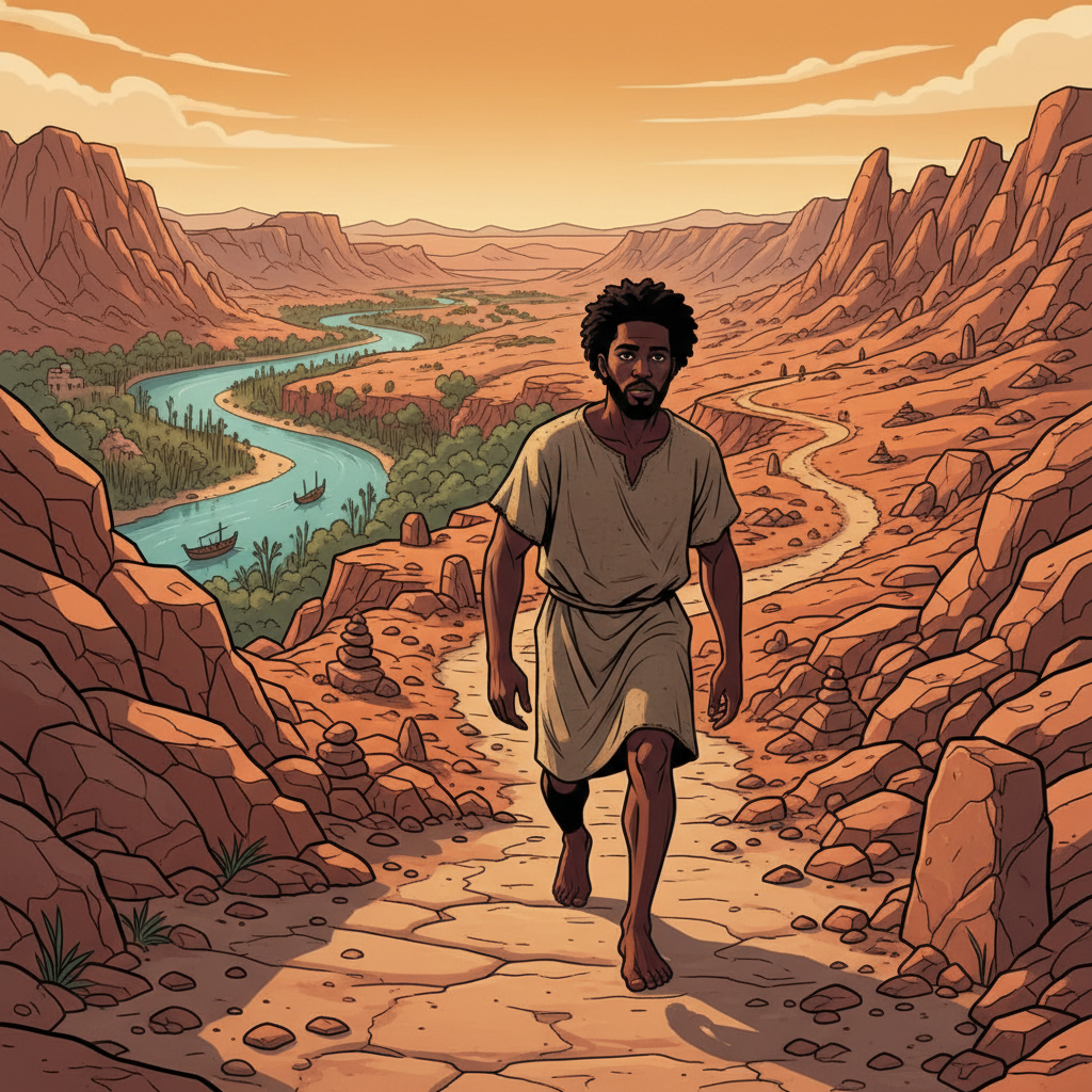 The Forty Days in the Wilderness — illustration 2