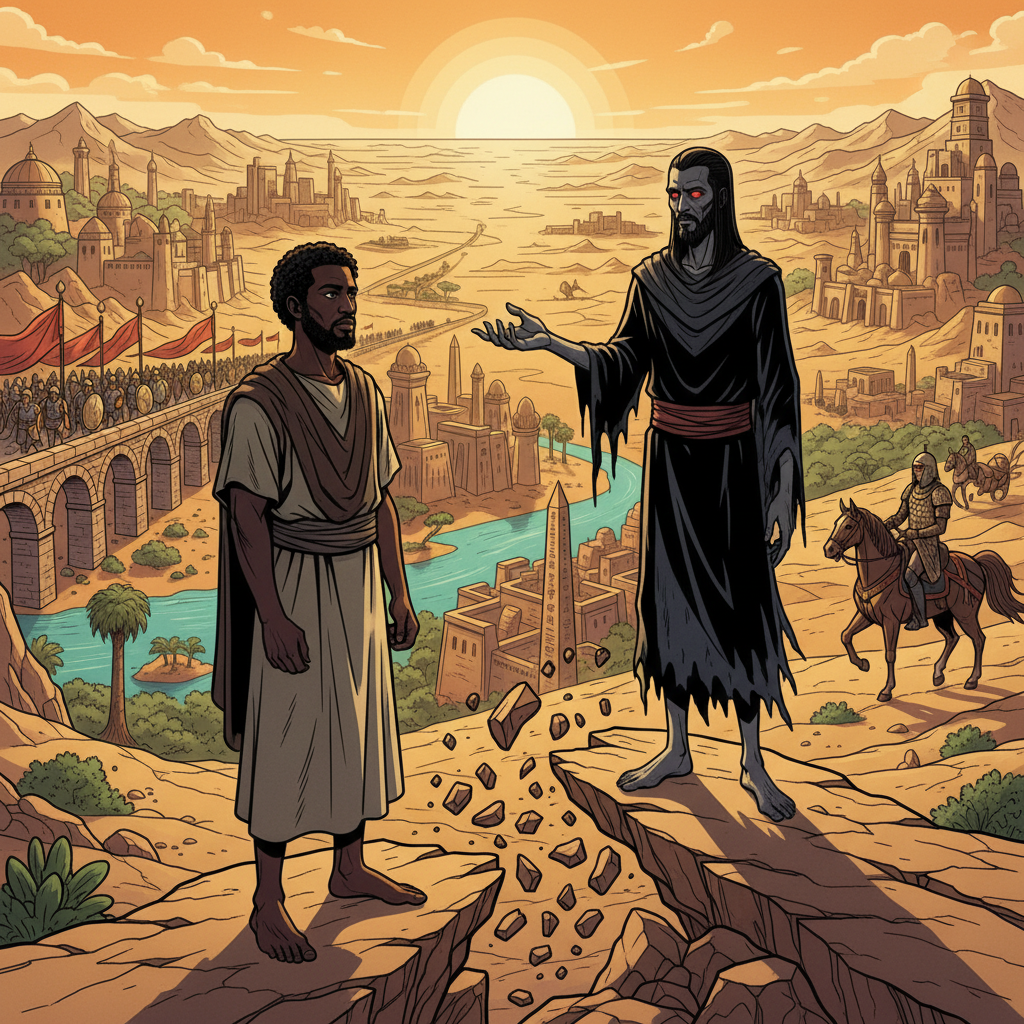 The Forty Days in the Wilderness — illustration 15