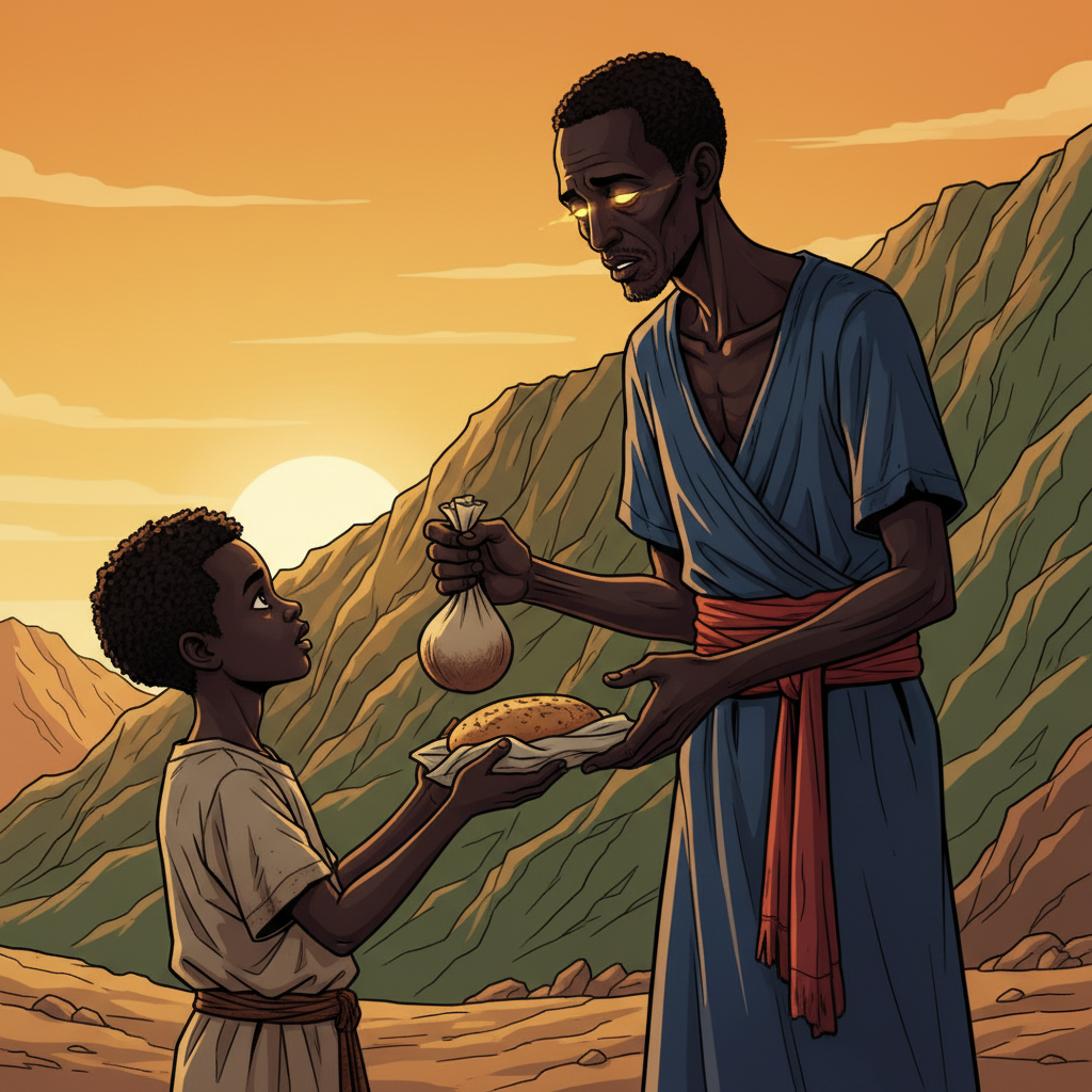 The Forty Days in the Wilderness — illustration 20
