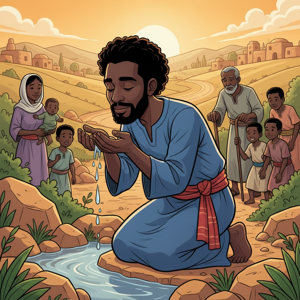 The Forty Days in the Wilderness — illustration 24