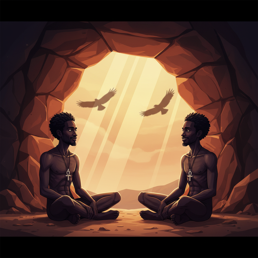 The Forty Days in the Wilderness — illustration 6