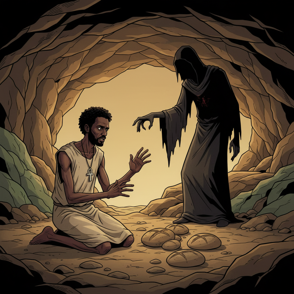 The Forty Days in the Wilderness — illustration 7