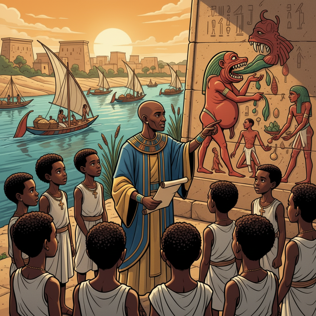 The Forty Days in the Wilderness — illustration 8
