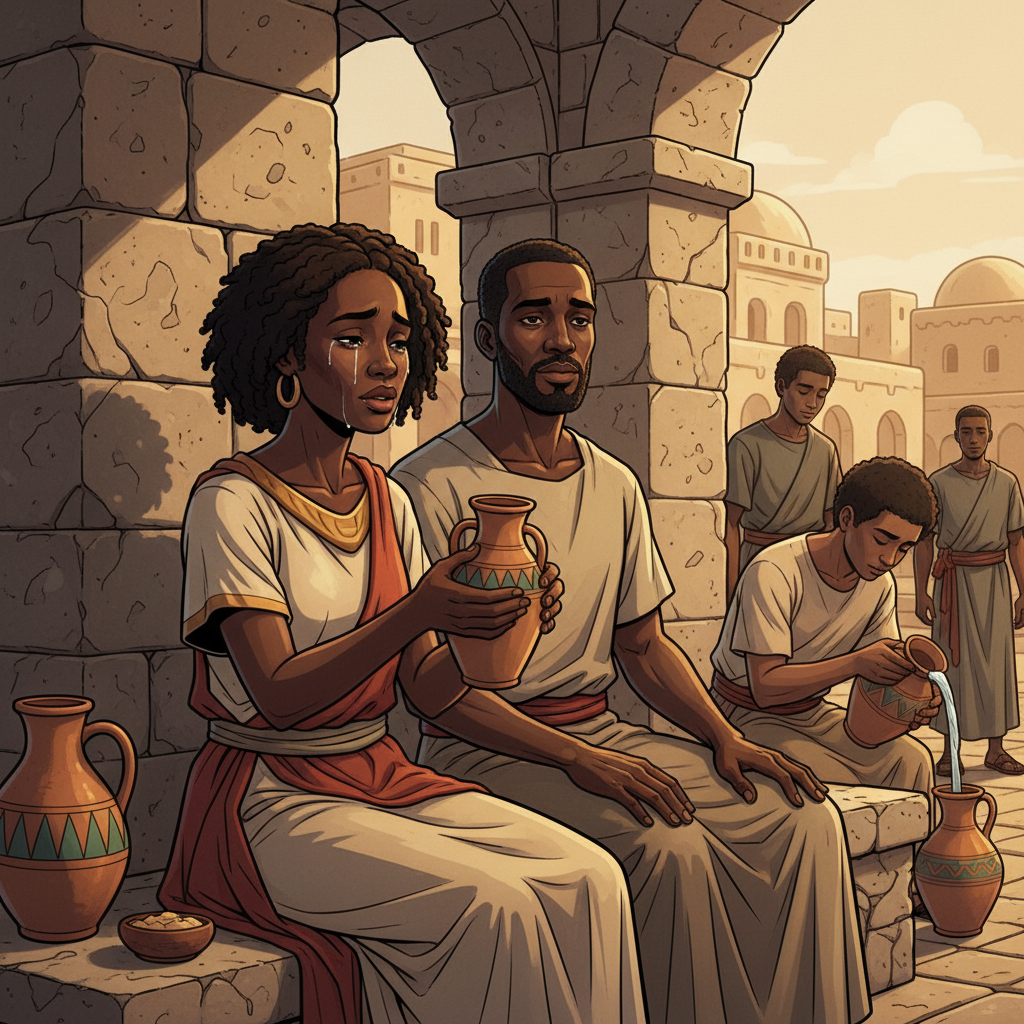 Miryam of Magdala at the Well — illustration 17